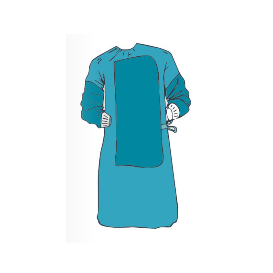 SURGICAL GOWN WITH REINFORCEMENT